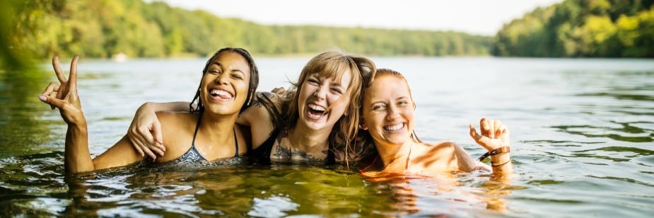 estudantes no verão