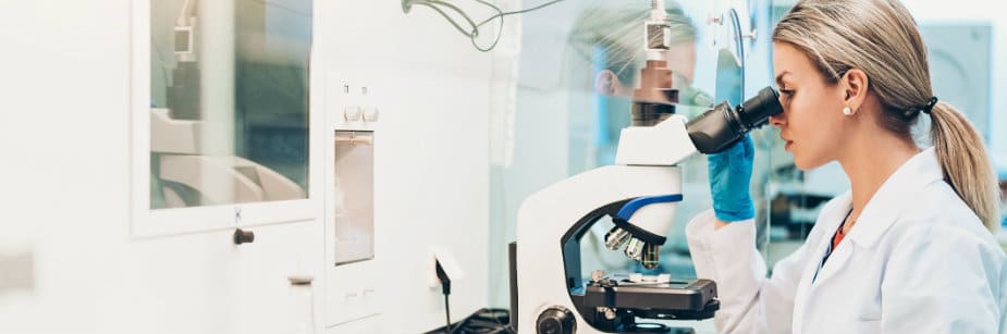 estudante de faculdade de biológicas