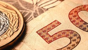 dinheiro representando desconto