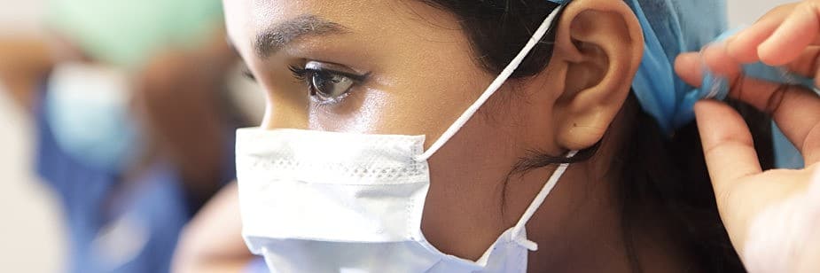 estudante de faculdade de medicina