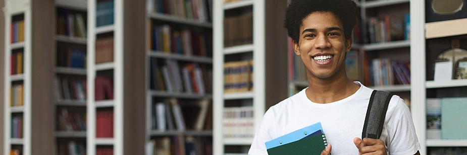 estudante com bolsa do prouni