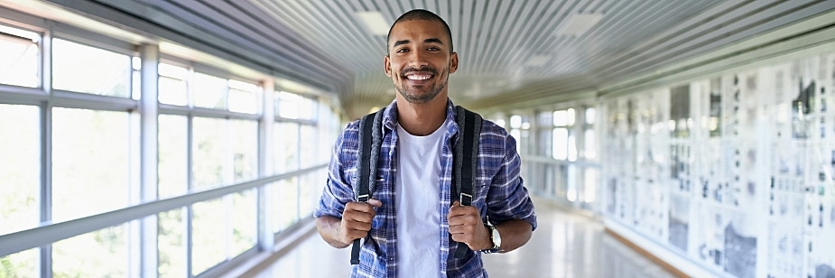 estudante com bolsa do prouni
